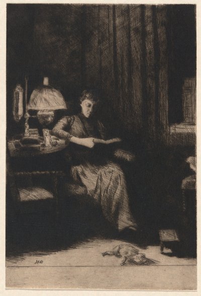La lampada della sera da Julian Alden Weir