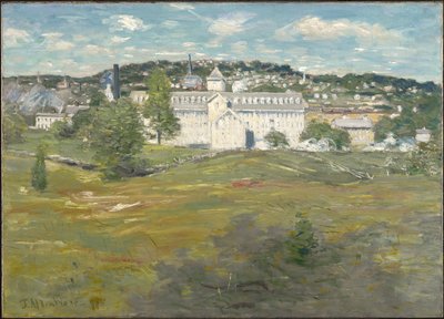 Fabbrica di fili di Willimantic, 1893 da Julian Alden Weir