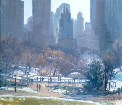 Inverno a Central Park, New York da Julian Barrow