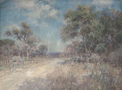 Strada verso le colline, c.1918 da Julian Onderdonk