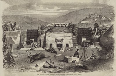 La batteria del ponte, porto di Sebastopoli da Julian Portch