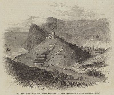 Il Nuovo Sanatorio, o Ospedale del Castello, a Balaclava da Julian Portch