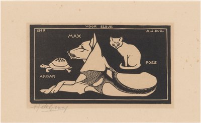 Akbar, Max, Poes da Julie de Graag (signed by artist)
