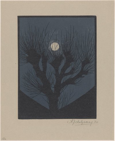 Notte di luna da Julie de Graag (signed by artist)