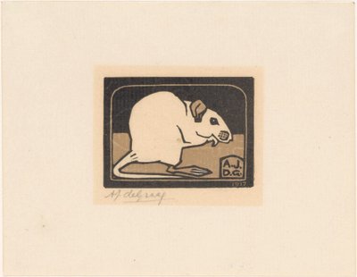 Topo seduto da Julie de Graag (signed by artist)