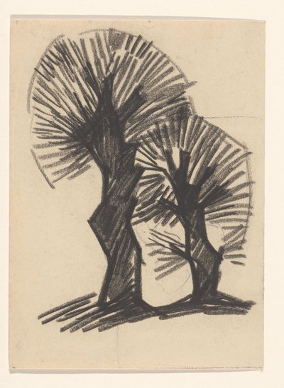 Due alberi da Julie de Graag