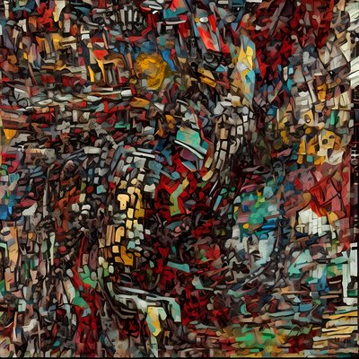Particelle colorate da Julien Decapo
