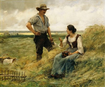 Una pausa dal raccolto da Julien Dupre