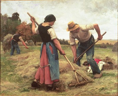Fienagione, 1880 da Julien Dupre