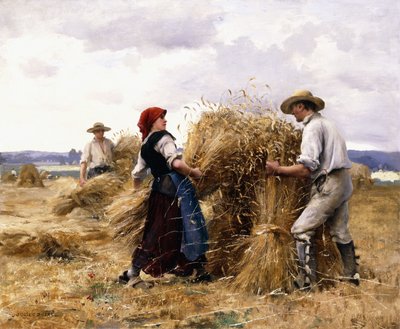 Impilare il fieno da Julien Dupre