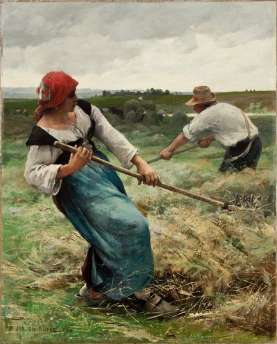 I mietitori, 1888 da Julien Dupre