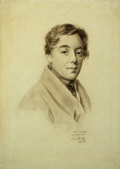 Camille Jean Baptiste Corot, 1822 da Julien Leopold Boilly