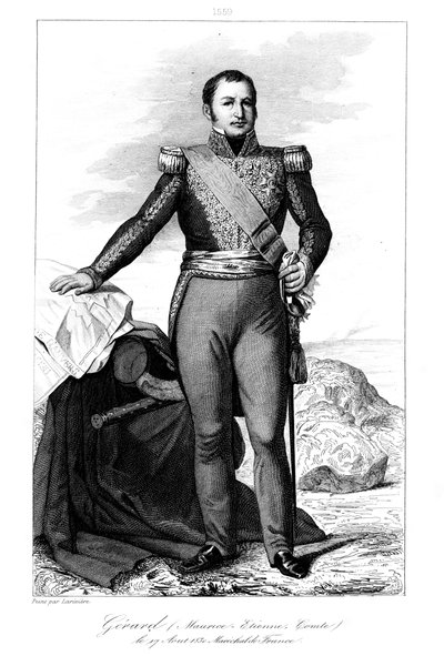 Etienne Maurice Gerard 1773-1852, generale e statista francese, 1839 da Julien Leopold Boilly