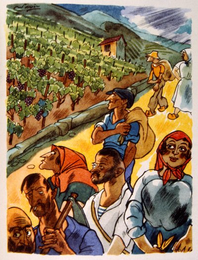 Vigneto francese 1944 da Julien Pavil