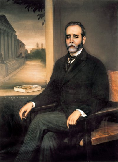 Ritratto di Jose Sanchez Guerra (1859-1935), politico, avvocato e giornalista spagnolo da Julio Romero de Torres