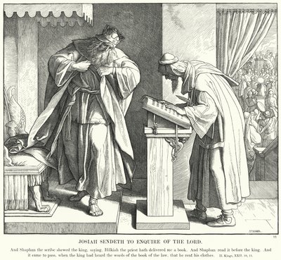 Giosia manda a chiedere al Signore da Julius (after) Schnorr von Carolsfeld