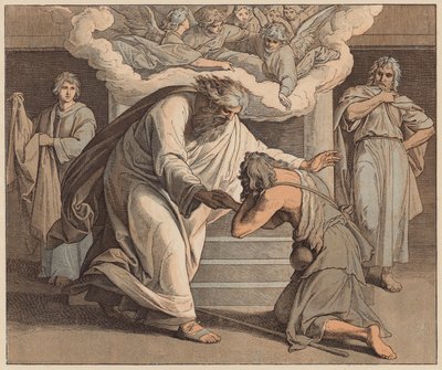 Il figliol prodigo, San Luca, XV, 20 da Julius (after) Schnorr von Carolsfeld