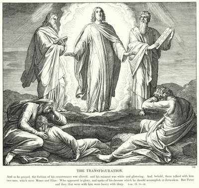 La Trasfigurazione da Julius (after) Schnorr von Carolsfeld