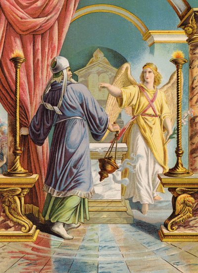 Zaccaria nel tempio da Julius (after) Schnorr von Carolsfeld