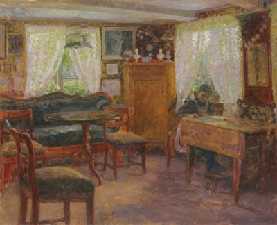Salotto a Finkenwerder da Julius August Friedrich Theodor von Ehren