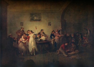 Il ritorno di un marinaio non sposato, c1800 da Julius Caesar Ibbetson