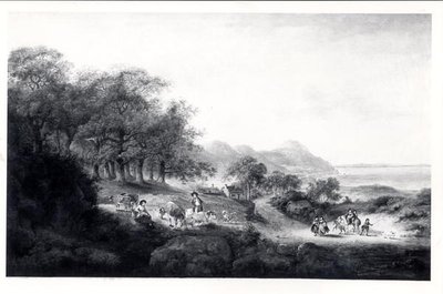 Vista lontana di Anglesea da Julius Caesar Ibbetson