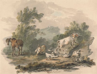 Animali da cortile: Tribolazione da Julius Caesar Ibbetson