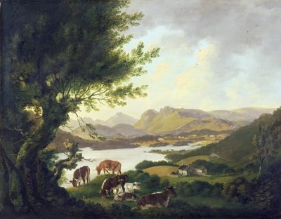 Lago Windemere da Julius Caesar Ibbetson