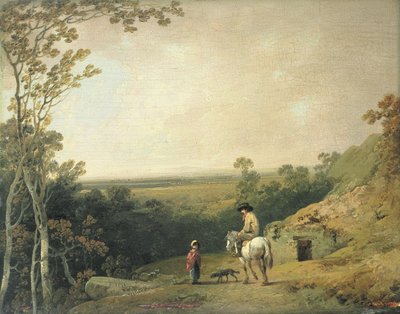 Paesaggio con figure da Julius Caesar Ibbetson