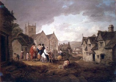 Llangollen, Galles da Julius Caesar Ibbetson