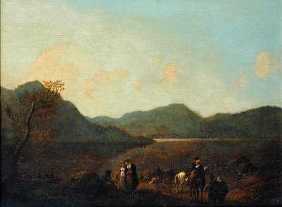 Martindale Ferry, Ullswater da Julius Caesar Ibbetson