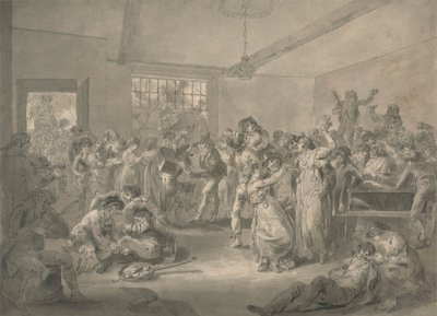 Marinai che Festeggiano e Friggono Orologi da Julius Caesar Ibbetson