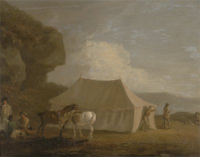 La battuta di caccia da Julius Caesar Ibbetson