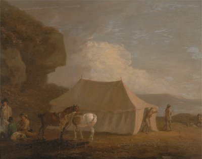 La battuta di caccia da Julius Caesar Ibbetson