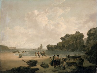 The Stack Rock, 1793-94 da Julius Caesar Ibbetson