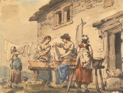Il lavaggio con le ceneri da Julius Caesar Ibbetson