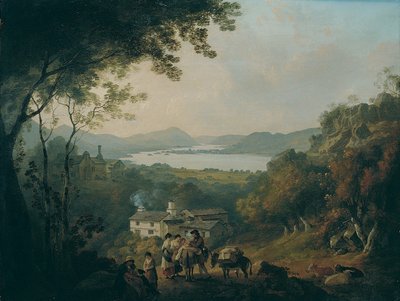 Windermere da Troutbeck da Julius Caesar Ibbetson