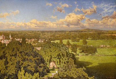 Vista da Malvern da Julius Ehrke