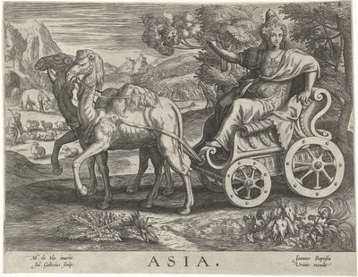 Asia da Julius Goltzius