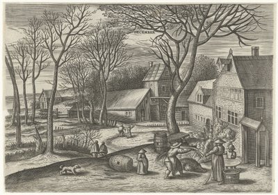 Dicembre da Julius Goltzius
