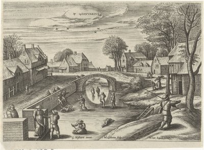 Gennaio da Julius Goltzius