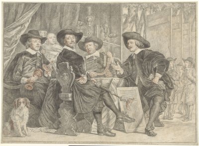 I capi della Handboogdoelen da Julius Henricus Quinkhard