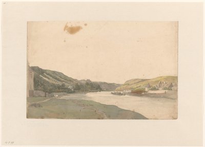 Veduta della Mosa da Julius Jacobus van de Sande Bakhuyzen