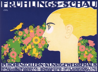 Esposizione primaverile, 1914 da Julius Klinger