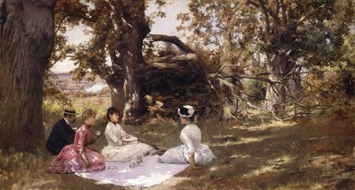 Picnic sotto gli Alberi da Julius Leblanc Stewart