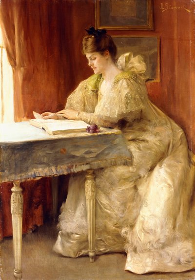 Ritratto di una signora da Julius Leblanc Stewart