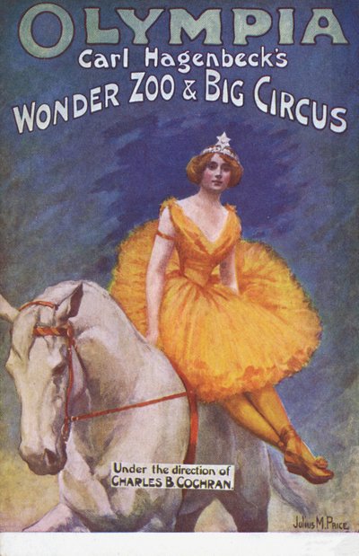 Il meraviglioso zoo e grande circo di Carl Hegenbeck da Julius Mandes Price