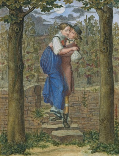 Hermann e Dorothea, 1828 da Julius Oldach