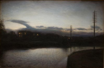 Paesaggio serale da Julius Paulsen