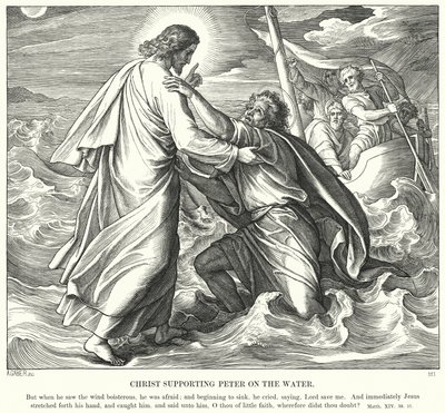 Cristo Sostiene Pietro sull